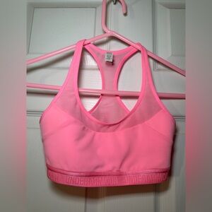 Under Armour Neon Pink Sports Bra